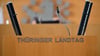 Im Thüringer Landtag diskutieren die Fraktionen über ein mögliches AfD-Verbotsverfahren. (Archivbild)