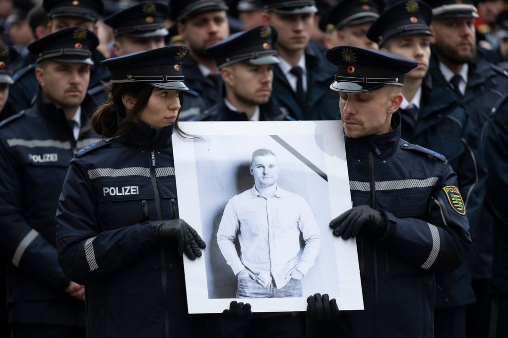 Für die Hinterbliebenen des im Dienst getöteten Polizisten Maximilian Stoppa wurden rund 215.000 Euro gespendet. (Archivbild)