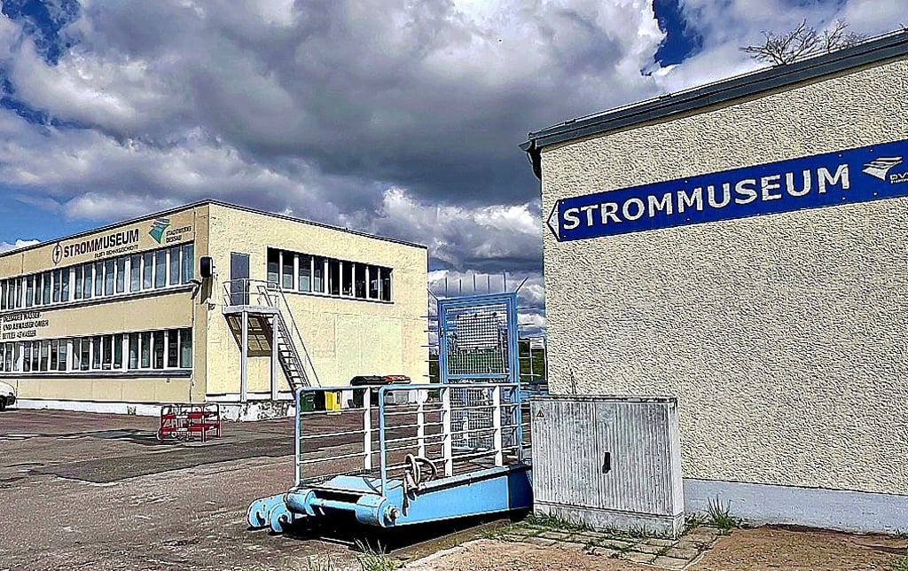 Dunkle Wolken drohen, das Strommuseum Dessau am Standort Kornhausstraße musste 2025 schließen.