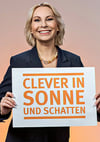 TV-Moderatorin Susanne Klehn ist auch Botschafterin der Deutschen Krebshilfe. 