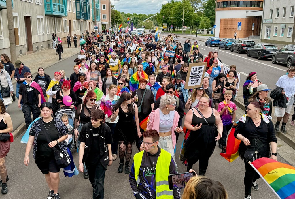 Der bunte CSD-Zug durch die Innenstadt