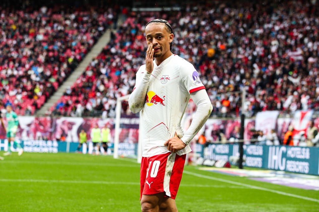 Das letzte Spiel für RB? Xavi Simons kamen die Tränen nach dem 2:3 gegen Stuttgart.