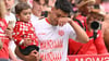 Nadiem Amiri vom FSV Mainz 05 kamen nach dem 2:2 gegen Bayer Leverkusen die Tränen.
