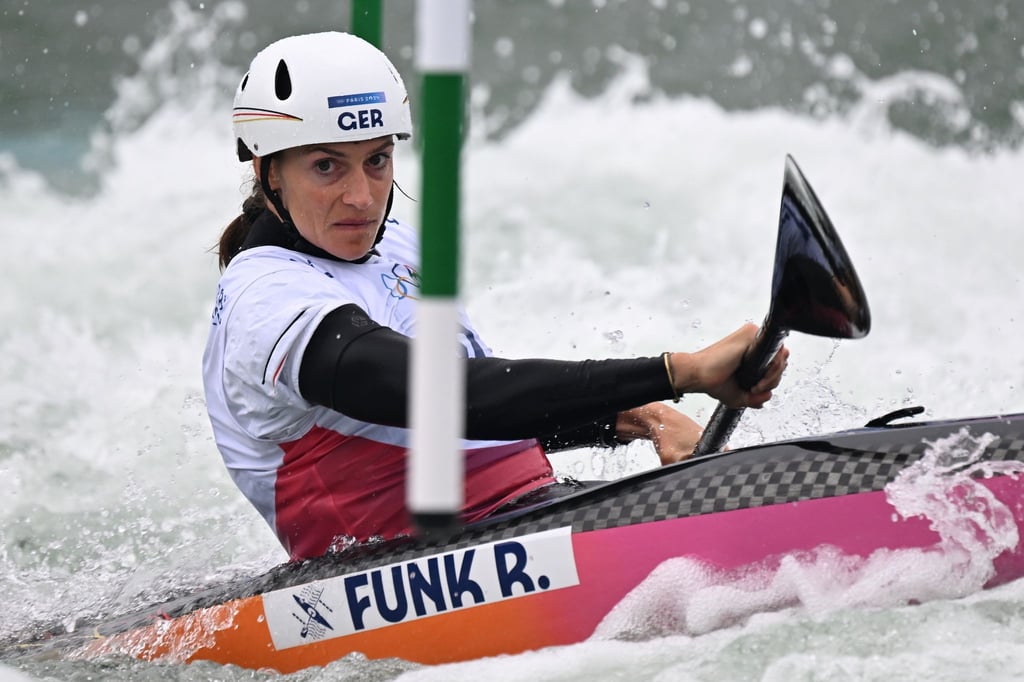 Ricarda Funk gewinnt EM-Gold auf dem Olympia-Kanal bei Paris.