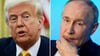 Donald Trump und Wladimir Putin wollen sich erneut per Telefon direkt austauschen. (Archivbild)
