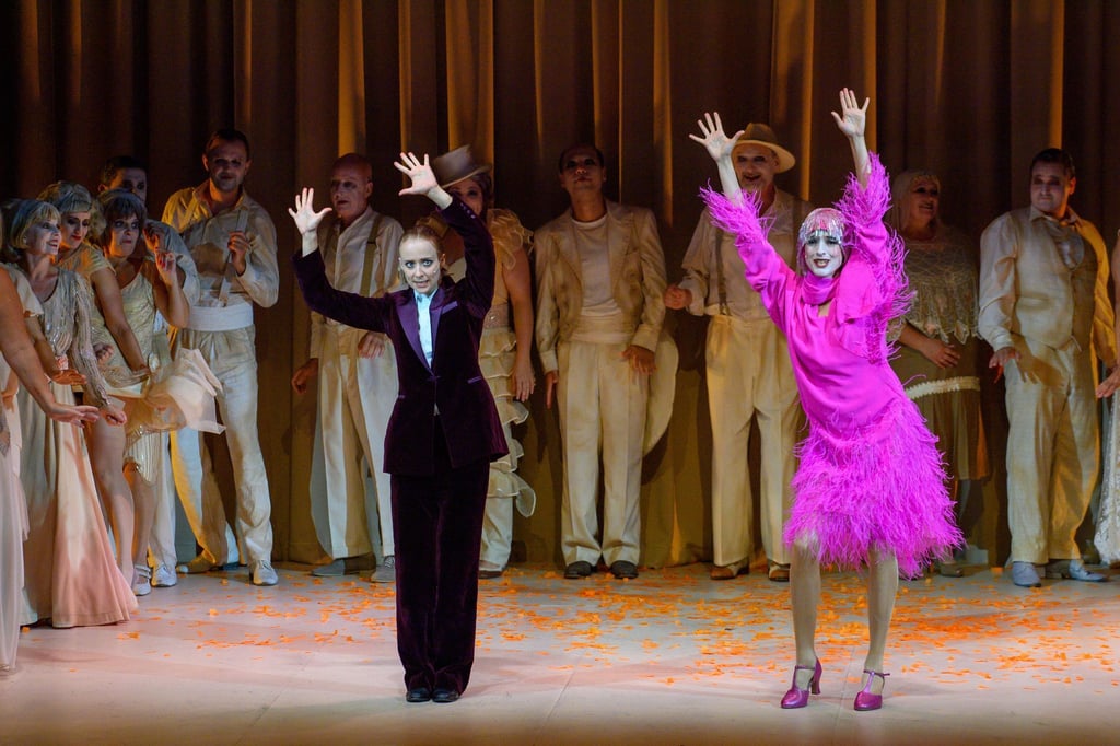 Carmen Steinert (links) war von 2017 bis 2024 Ensemblemitglied des Theaters Magdeburg (Archivbild)