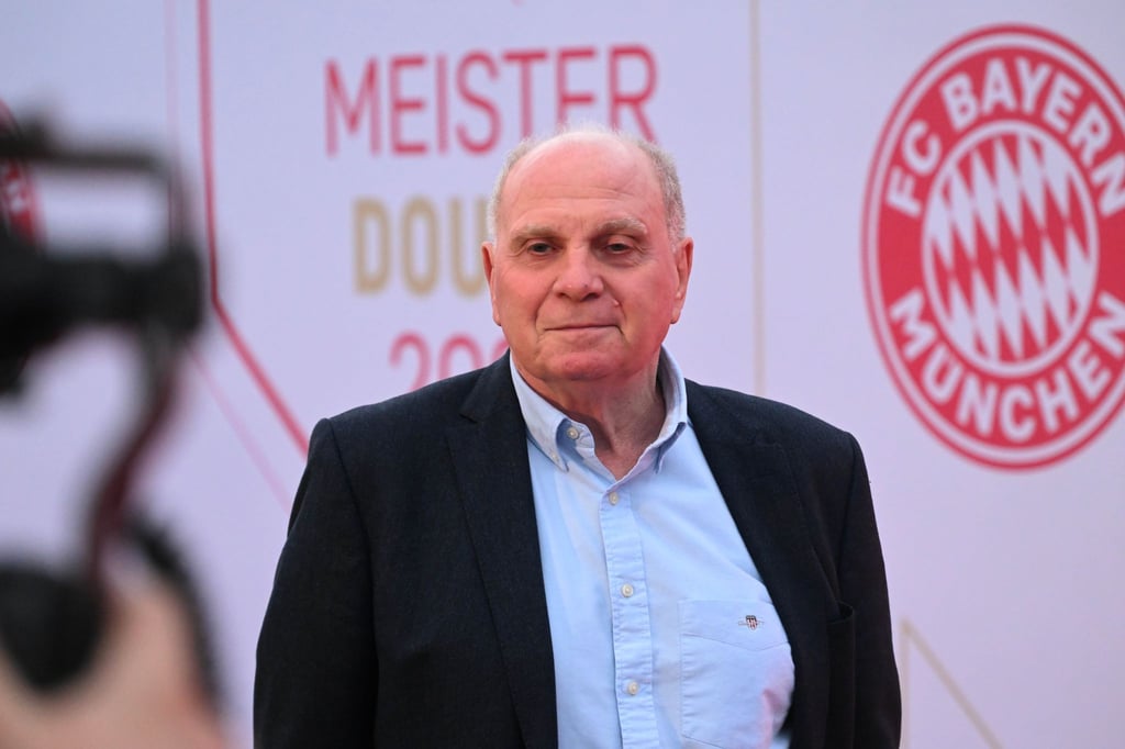 Übte heftige Schelte an den Medien: Bayern Münchens Ehrenpräsident Uli Hoeneß.