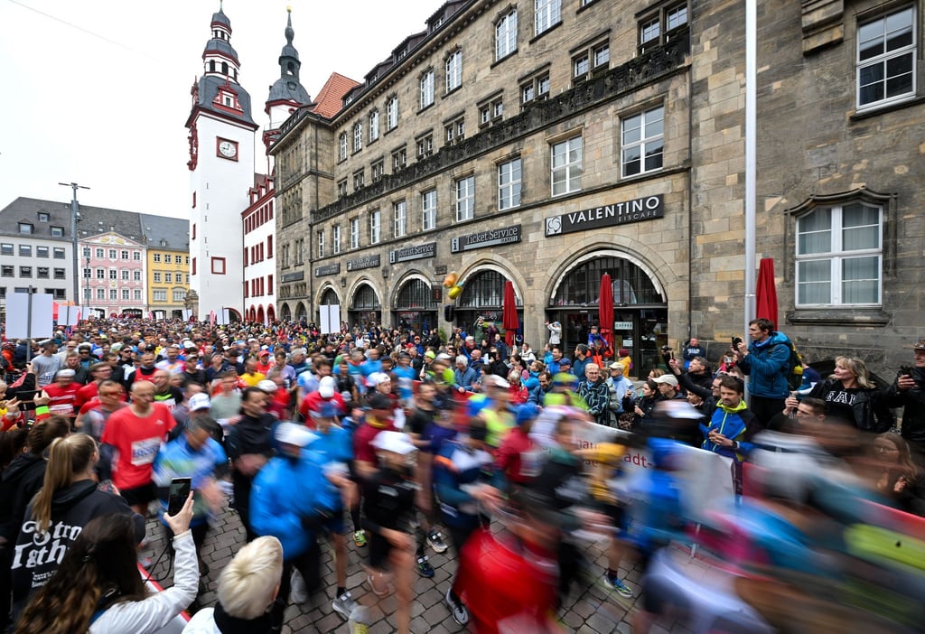 8.350 Läuferinnen und Läufer feierten Kultur und Sport in Chemnitz.