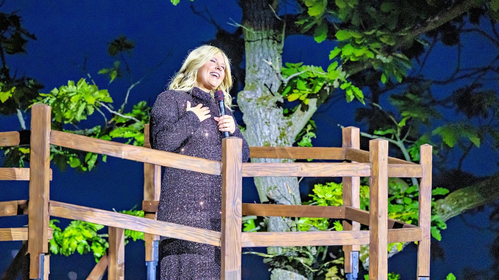 Schlagersängerin Maite Kelly ist der – mehr oder weniger geheim gehaltene – Stargast bei der Eröffnungsgala des Harzer Bergtheaters auf dem Hexentanzplatz in Thale.