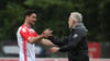HFC-Kapitän Niklas Landgraf und Trainer Mark Zimmermann sahen trotz des verpassten Meistertitels viel Positives in der Saison.