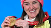 Die ehemalige Biathletin Denise Herrmann-Wick erwartet zum zweiten Mal Nachwuchs.
