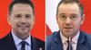 Der Warschauer Oberbürgermeister Rafal Trzaskowski (links) und der Historiker Karol Nawrocki gelten als Favoriten im Rennen um die polnische Präsidentschaft. (Archivbilder)