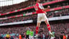 Declan Rice erzielte den Siegtreffer für Arsenal gegen Newcastle.