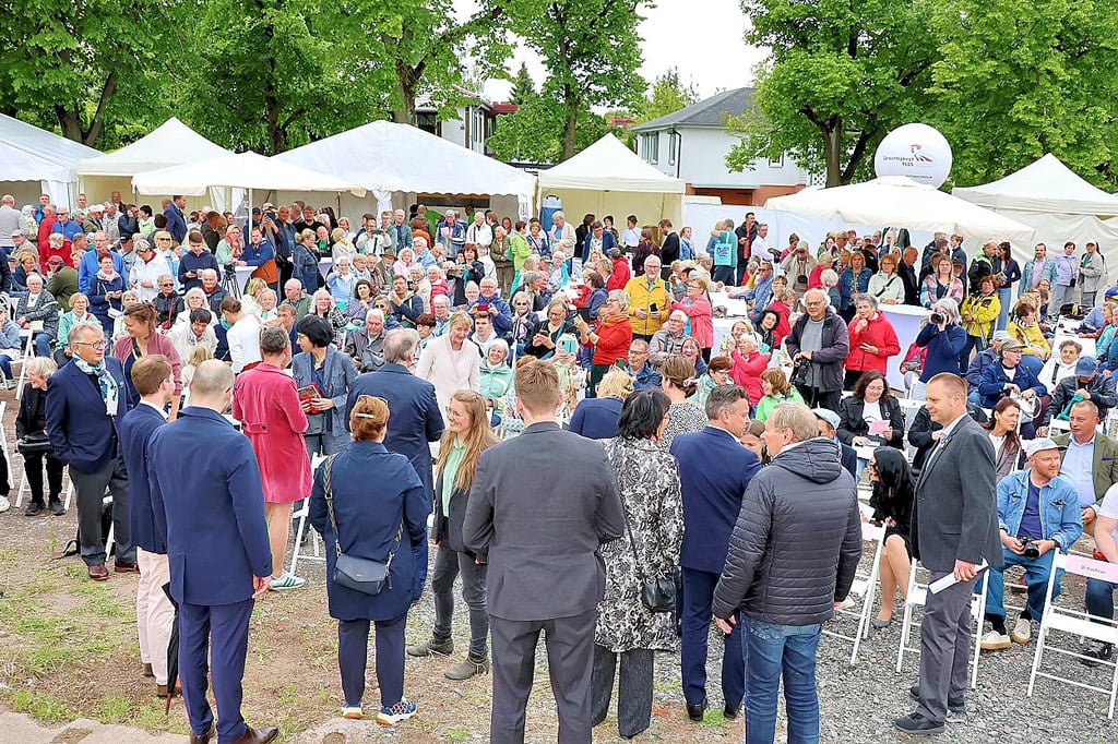 Großer Andrang herrschte am Samstag bei der Eröffnung am Vorwerk.