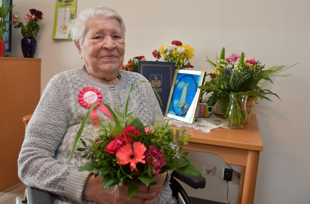 Irma Albach feierte in Magdeburg ihren 100. Geburtstag.