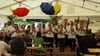 Traditioneller Höhepunkt im Auftrittsjahr der Schalmei ist das Teichfest in Veltheim.