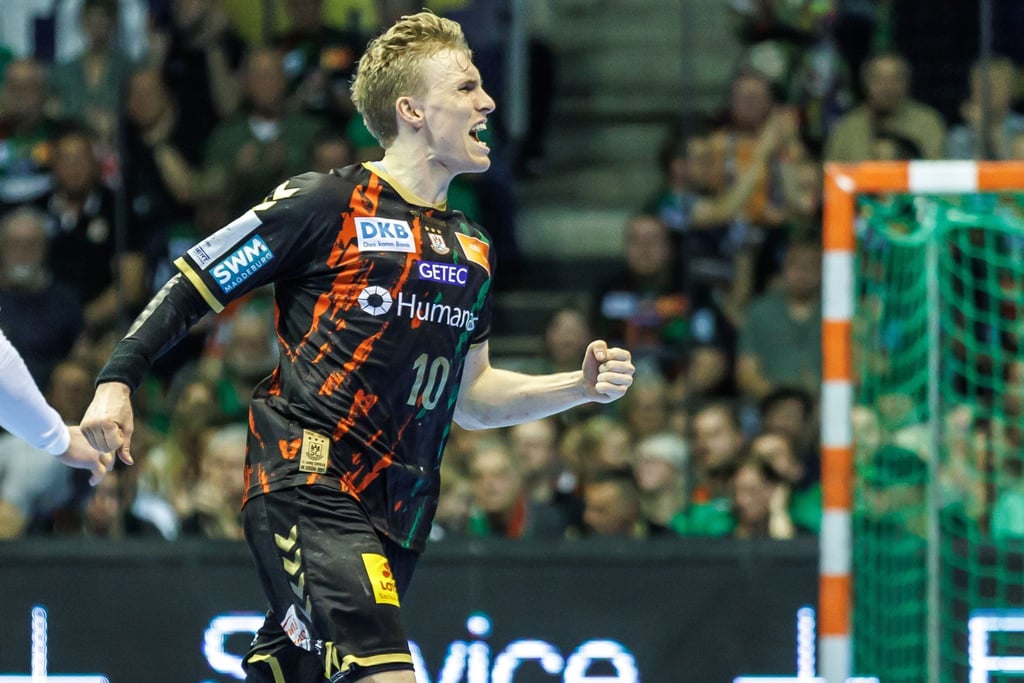 Gisli Kristjansson traf gegen Hannover am häufigsten für Magdeburg