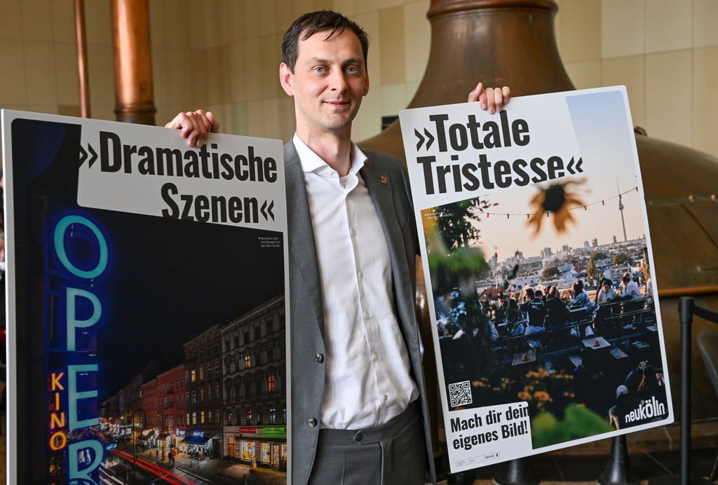 Bezirksbürgermeister Martin Hikel (SPD) wirbt für einen Besuch in seinem Bezirk.