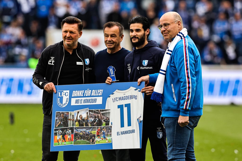 Der Kreativspieler im Ensemble vom 1. FC Magdeburg: Mo El Hankouri. Wohin sein Weg führen wird, ist noch unbekannt.