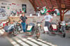  Das lässt die Herzen von Motorradbegeisterten höher schlagen: Im Zweiradmuseum auf der Haynsburg ist jetzt ein besonderes Trio zu sehen.