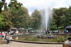 Die Drachenfontäne im Schlosspark Ballenstedt ist ein Highlight für Besucher. 