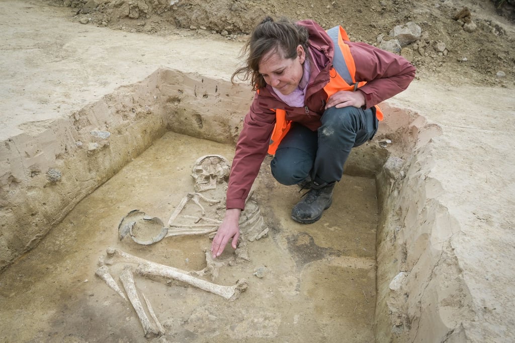 Die Entdeckungen in der Börde machten die Archäologen an der künftigen Stromtrasse Südostlink.