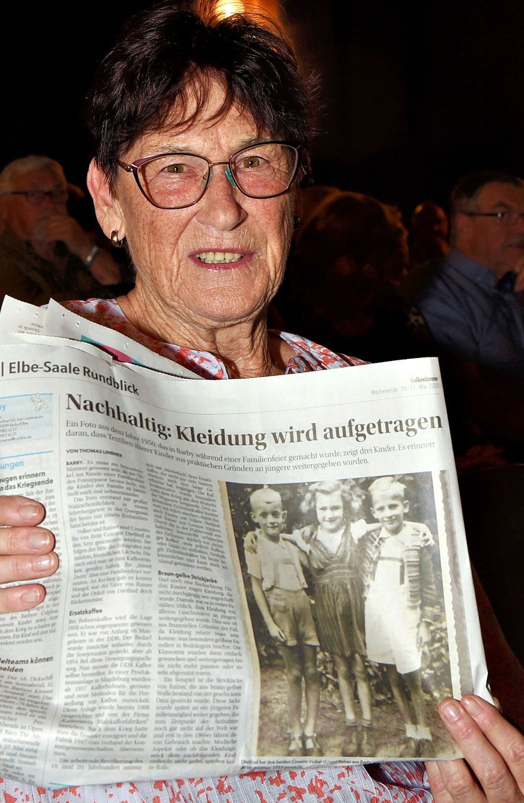 Als Dietlind Braun, geborene Köhler, kürzlich das Barbyer Kino besuchte, schloss sich der Kreis. Die Wahl-Hermsdorferin (Börde) wurde mit einem Volksstimme-Artikel überrascht.
