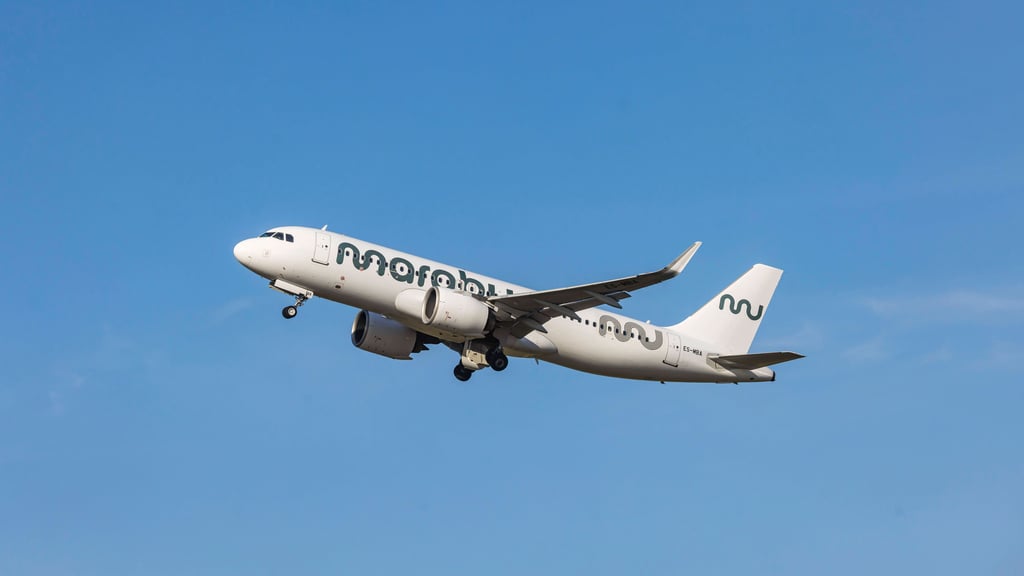 Die estnische Airline Marabu ist neu am Flughafen Leipzig/Halle.