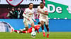 Mangelnde Abstimmung: Xavi Simons und Lois Openda.