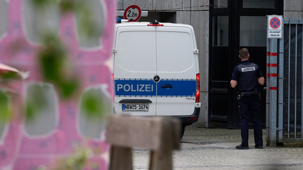 Im Landgericht Bielefeld wurde der Tatverdächtige einem Haftrichter vorgeführt.