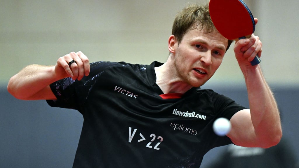 WM-Aus in der dritten Runde: Tischtennis-Profi Benedikt Duda.
