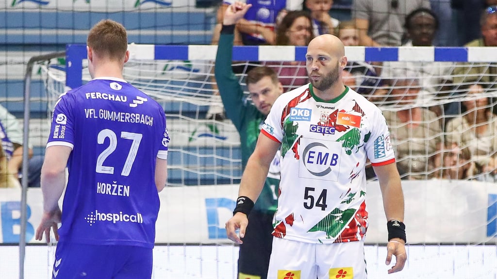 Oscar Bergendahl feierte in Gummersbach sein Comeback nach seiner Operation am linken Sprunggelenk.
