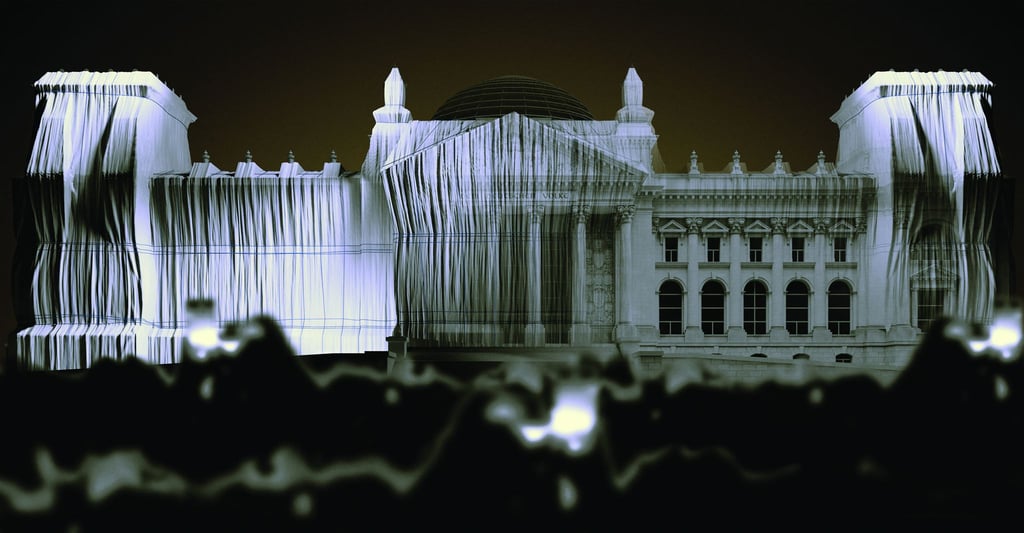 Eine 3D-Simulation zeigt die geplante Projektion.