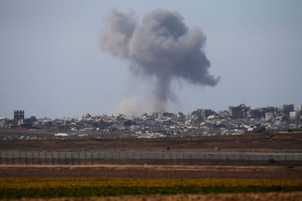 Seit Tagen fliegt die israelische Luftwaffe im Zuge der neuen Großoffensive massive Angriffe.