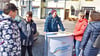 Bei den sogenannten Impulsgebertagen, hier ein Foto auf dem Lützener Marktplatz aus dem Jahr 2022, können Bürger Vorschläge und Kritik zum Strukturwandel äußern.