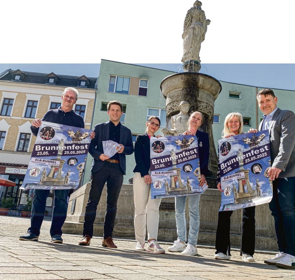 Brunnenfest 2025 lockt wieder viele Künstler auch aus de Region dank der Hilfe der Sponsoren nach Schönebeck.