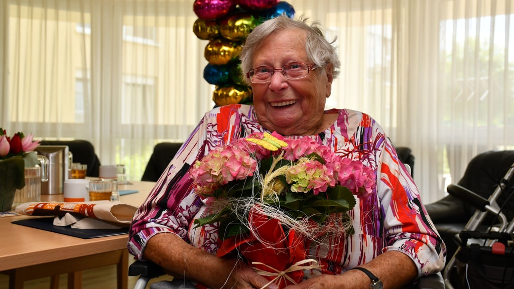 Gerda Hammer feierte in Magdeburg ihren 100. Geburtstag.