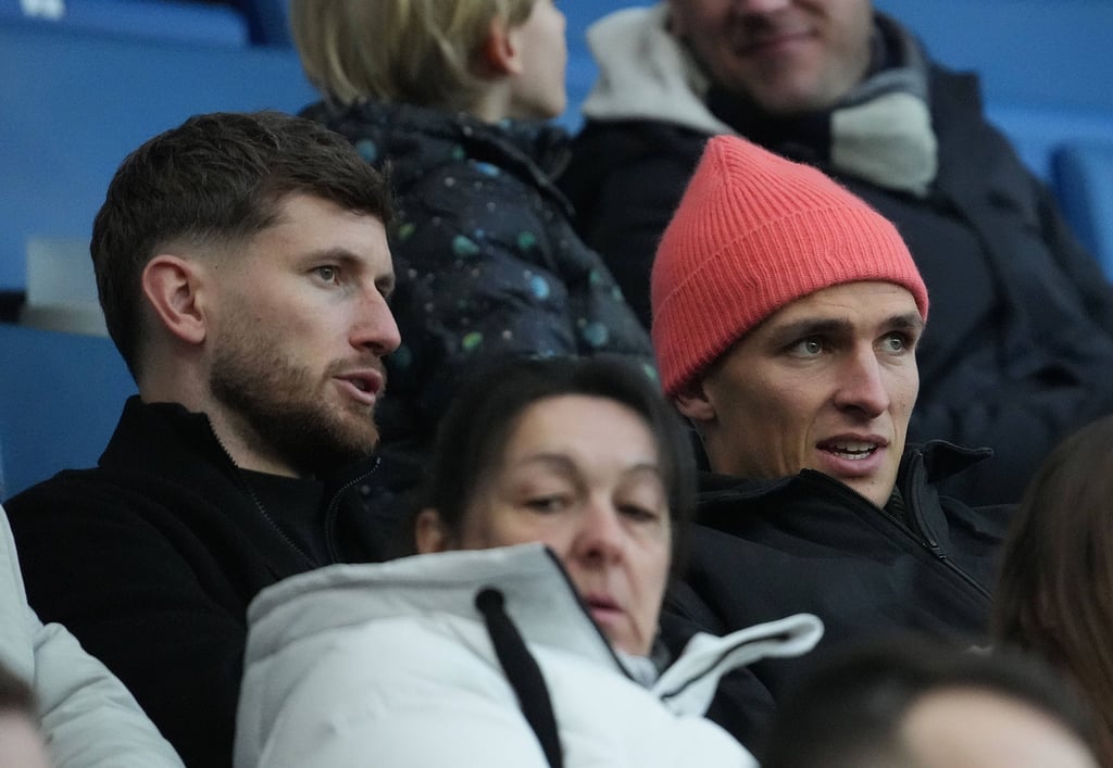 Christopher Lenz (l.) saß bei Hoffenheim meistens auf der Tribüne.
