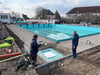 Unter anderem Lieferschwierigkeiten bei technischen Komponenten sind für die spätere Wiedereröffnung des Schönebecker Freibads verantwortlich.  
