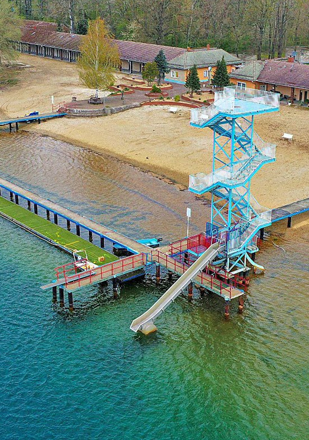 Das Strandbad Adrid hat eine sehr hohe Wasserqualität.