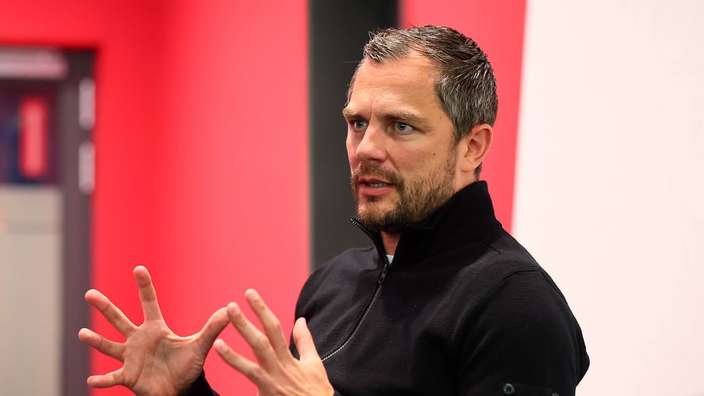 „Aufbruch statt Umbruch” lautet die Botschaft von RB-Sportchef Marcel Schäfer.
