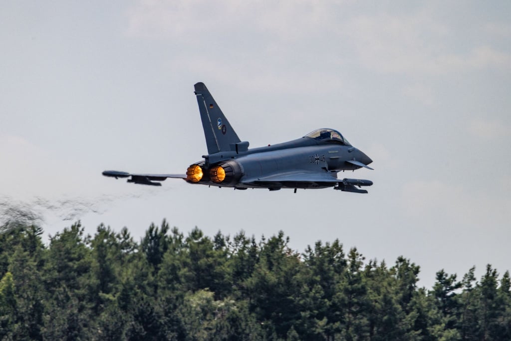 Die Luftwaffe übt diese Woche Tiefflüge über dem Harz. (Archivfoto)
