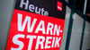Die Gewerkschaft Verdi ruft im Nahverkehr zu Warnstreiks auf. (Symbolbild)