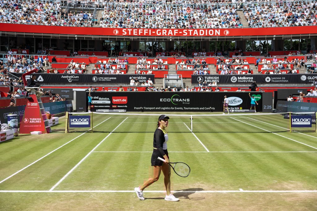 Das Rasenturnier in Berlin ist für die Topspielerinnen wie Jessica Pegula sehr interessant.
