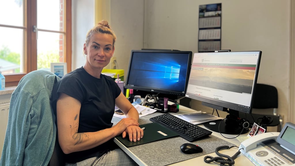 Maria Nitschke ist neu in der Gemeindeverwaltung in Dingelstedt.