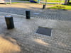 Seit 2019 sind die versenkbaren Poller an den Zufahrten zu Holz- und Fischmarkt defekt.