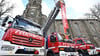 Der Sächsische Landtag hat kontrovers über den Zustand der Feuerwehr debattiert (Archivbild).