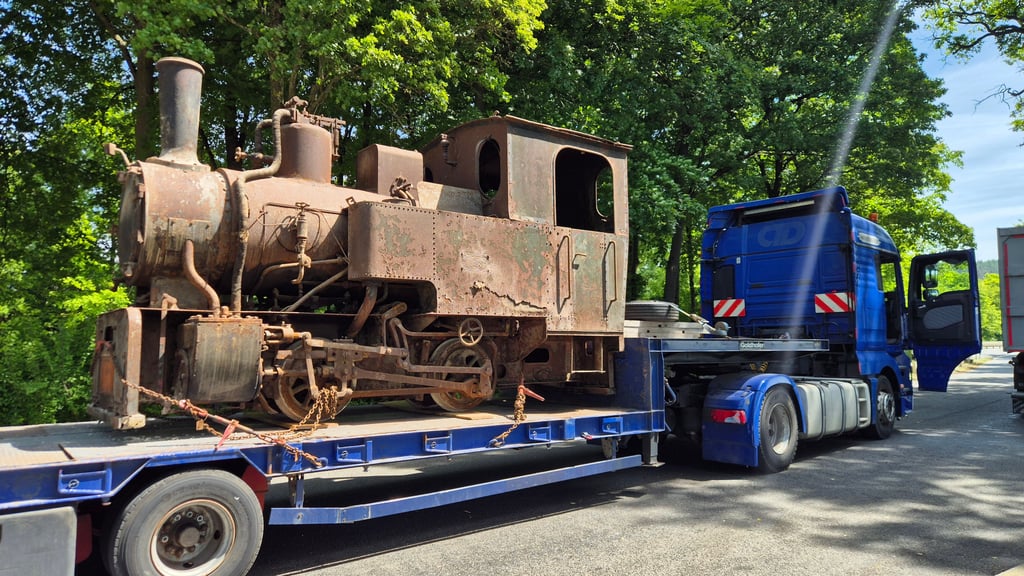 Diese große Feldbahn befindet sich nun ebenfalls im Besitz des Ostdeutschen Fahrzeugmuseums Benneckenstein.