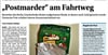 Die Volksstimme berichtete am 17. Mai über den Vorfall. 