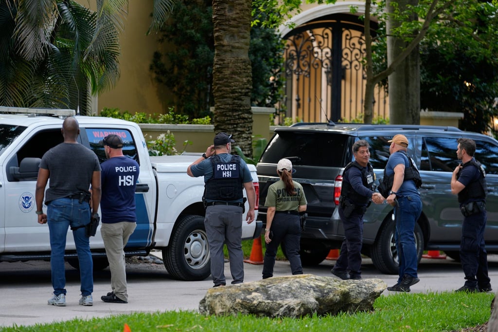 Die Razzia 2024 in Miami Beach. (Archivbild)